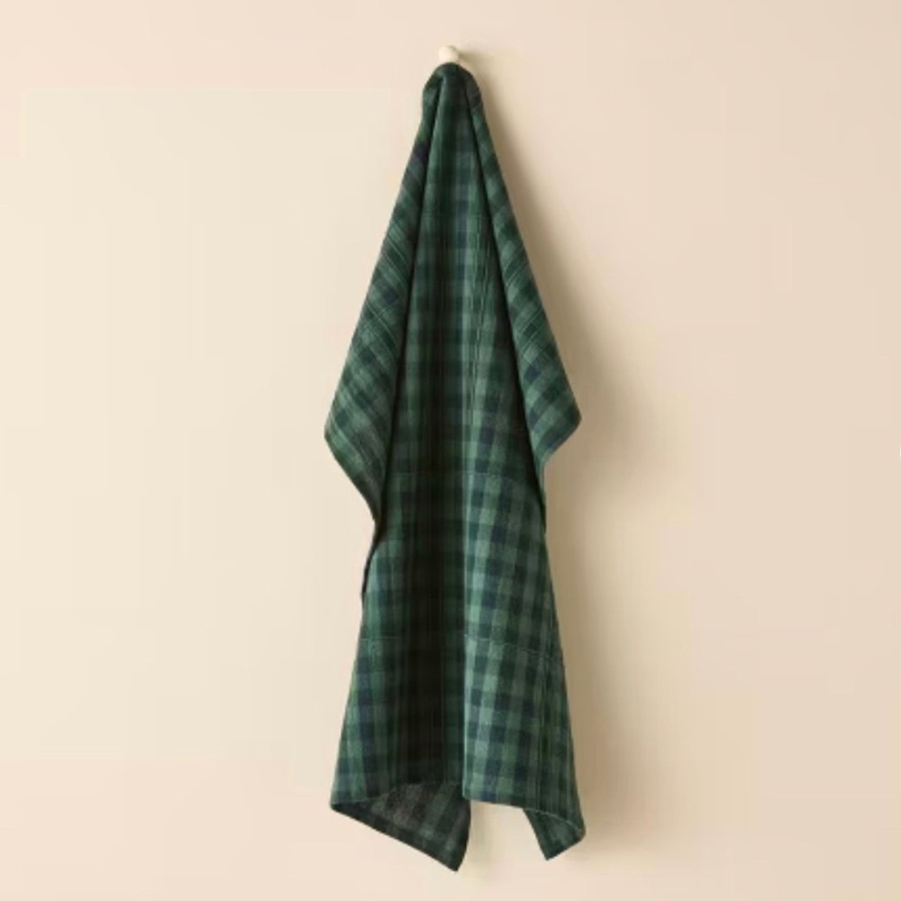 Flour Sack Towel Green Gingham - Hearth & Hand™ with Magnolia